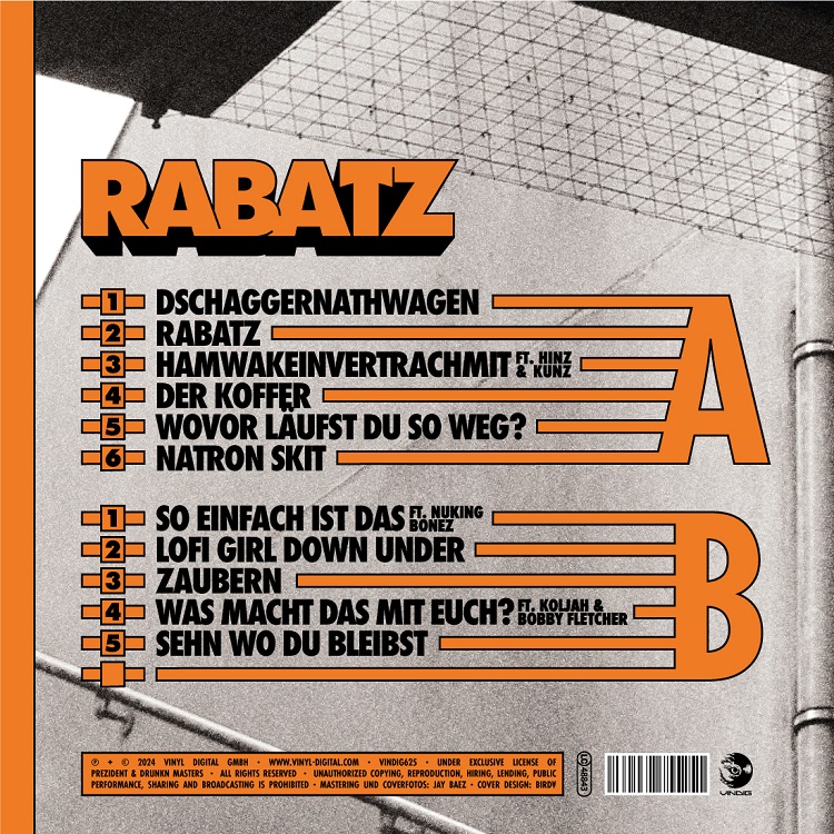 Rabatz Artwork Back